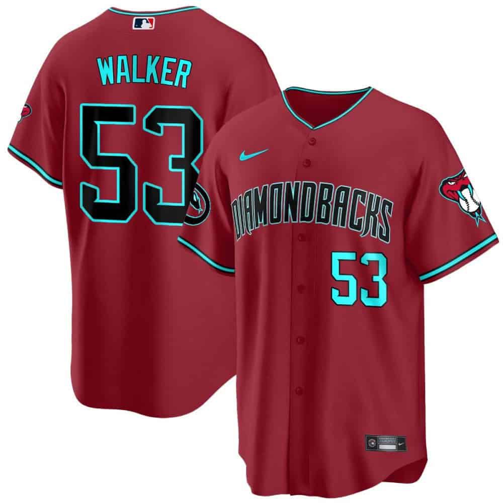 Men Arizona Diamondback #53 Walker Red 2024 Nike Cool Base MLB Jersey->arizona diamondback->MLB Jersey